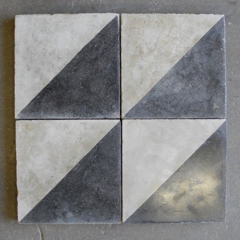 reclaimed cement tiles