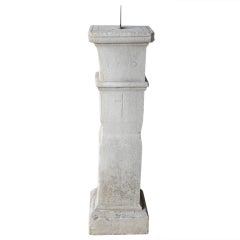 Antique 18th c. Stone Sundial