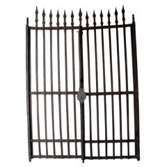 Pair of Grand Antique 17th Century Iron Gates 2