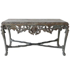 18th c. Painted Italian Console