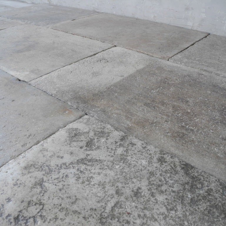 French 18th c. Limestone Flooring
