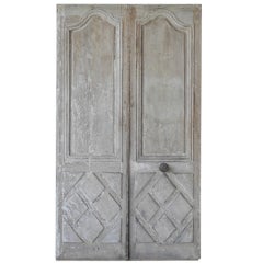 Antique Pair 18th c. Entrance Doors