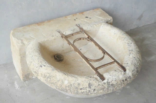 French Antique Stone Sink
