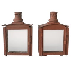 Antique Pair 19th c. Lanterns