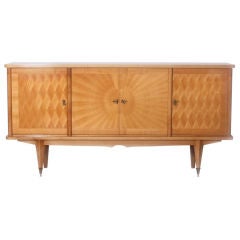 Lemon wood parquetry buffet