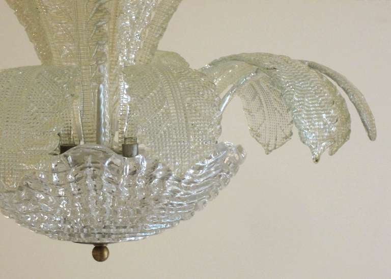 palm leaves chandelier