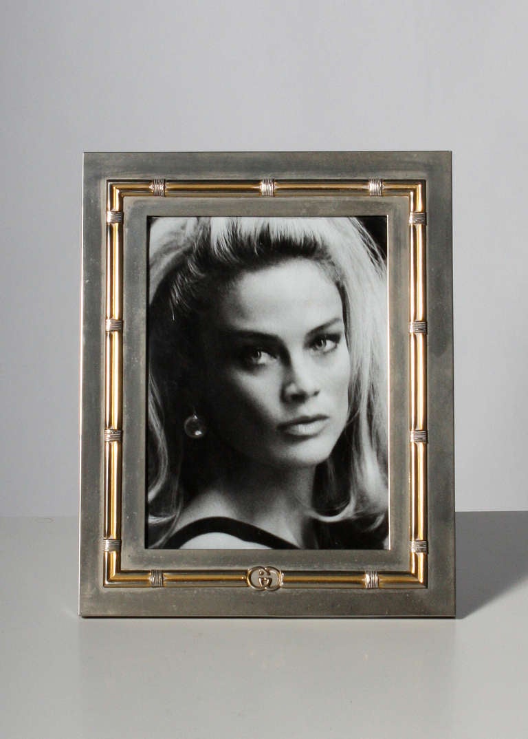 Gucci Silver And Gold Plated Frame, C. 1970