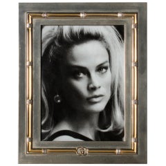 Vintage Gucci Silver And Gold Plated Frame, C. 1970