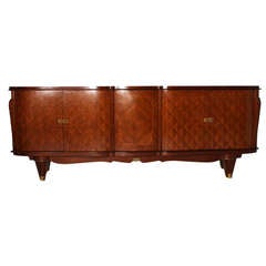 Mahogany Buffet With Marquetry, C.1940