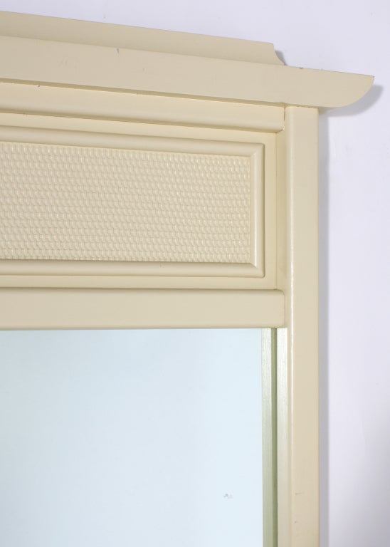 Pair of pagoda mirrors, c. 1960