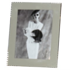 Mirrored frame with light beveling , c.1940