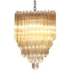 Clear Glass Prism Square Chandelier Clear Glass Prism Square Chandelier