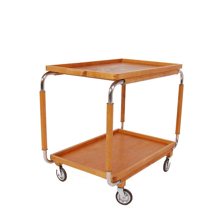 Swedish Art Deco Bar Cart