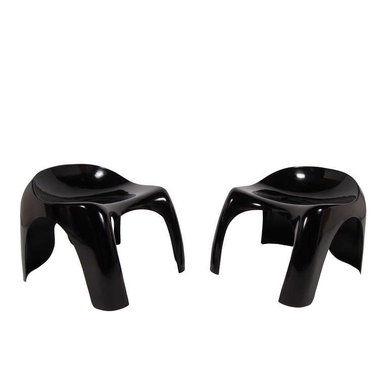 Mid-Century Modern Efebo Stools by Stacy Dukes for Artemide