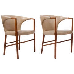Pair of UN Armchairs by Jacob Kjaer