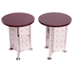 Pair of Side Tables by Philippe Starck for the Royalton Hotel
