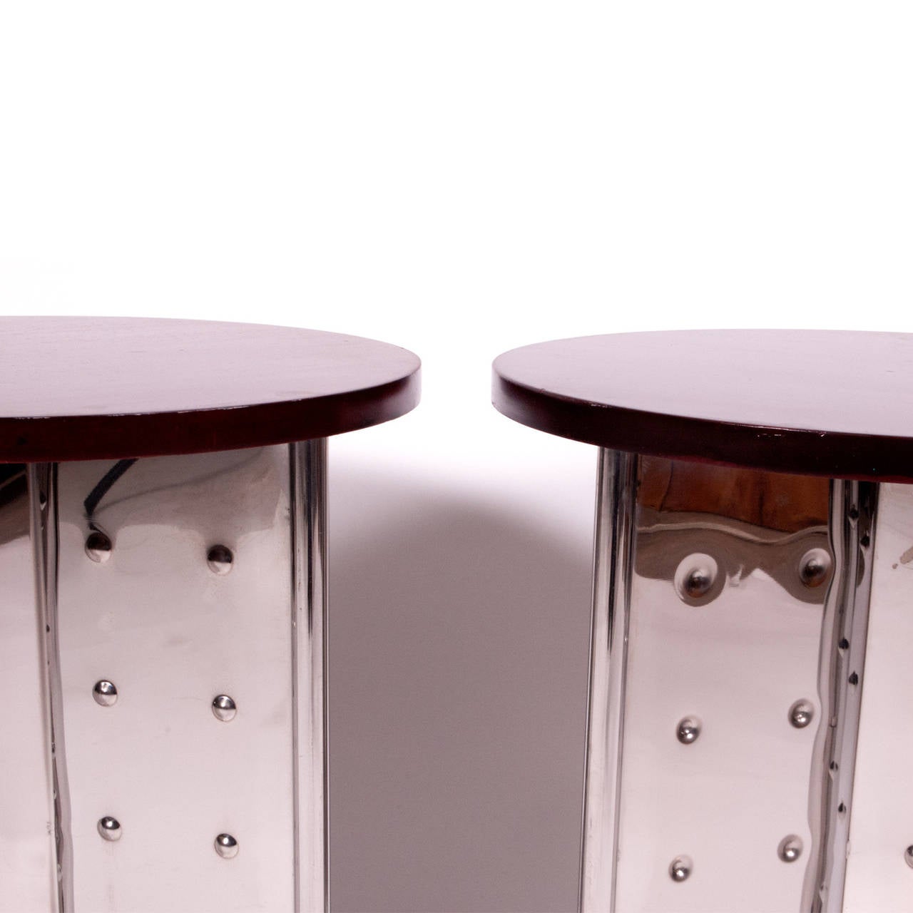 Pair of Side Tables by Philippe Starck for the Royalton Hotel In Good Condition In Hudson, NY