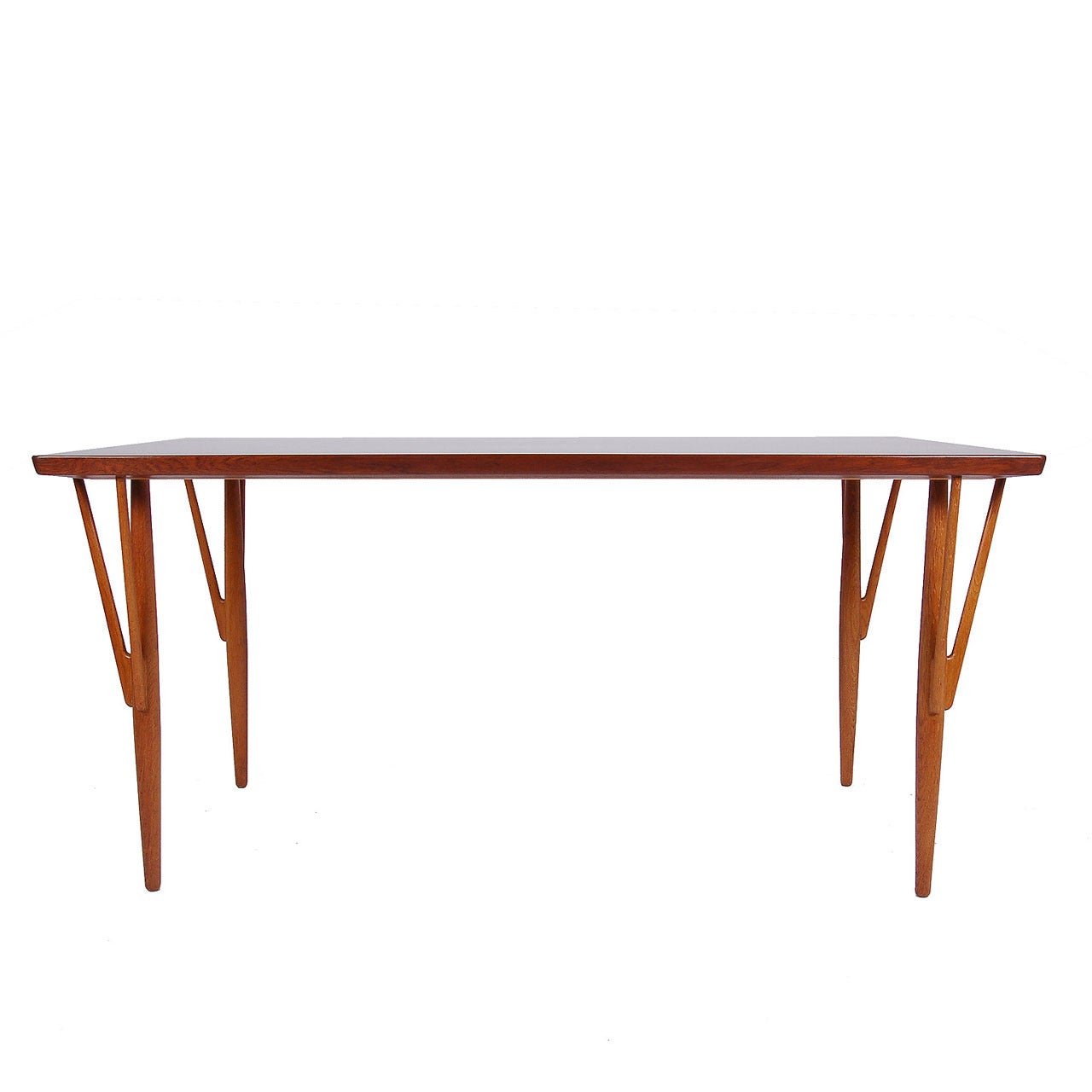 Rare Dining Table by Hans Wegner