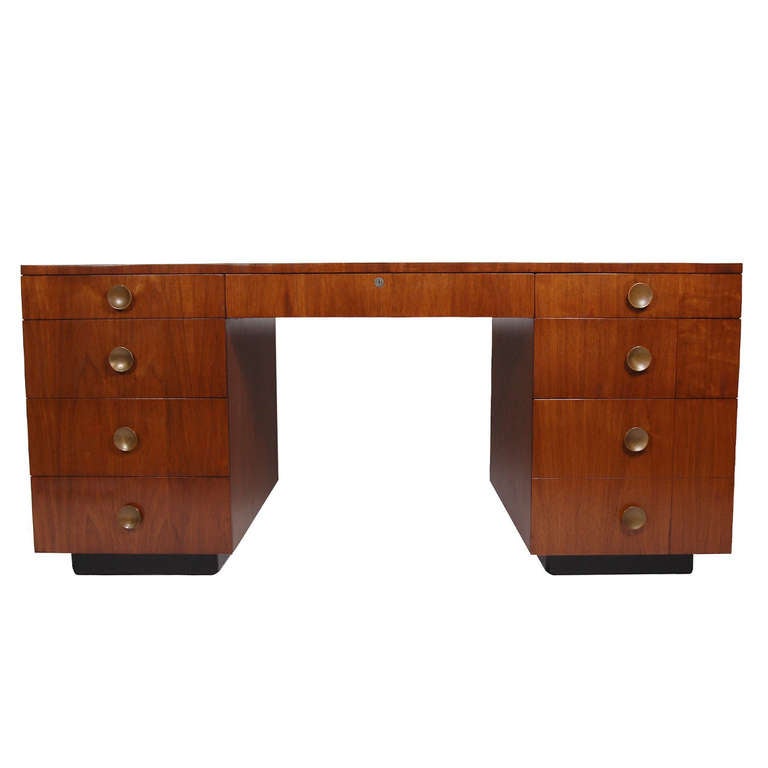 Executive Office Group Desk by Gilbert Rohde at 1stDibs gilbert