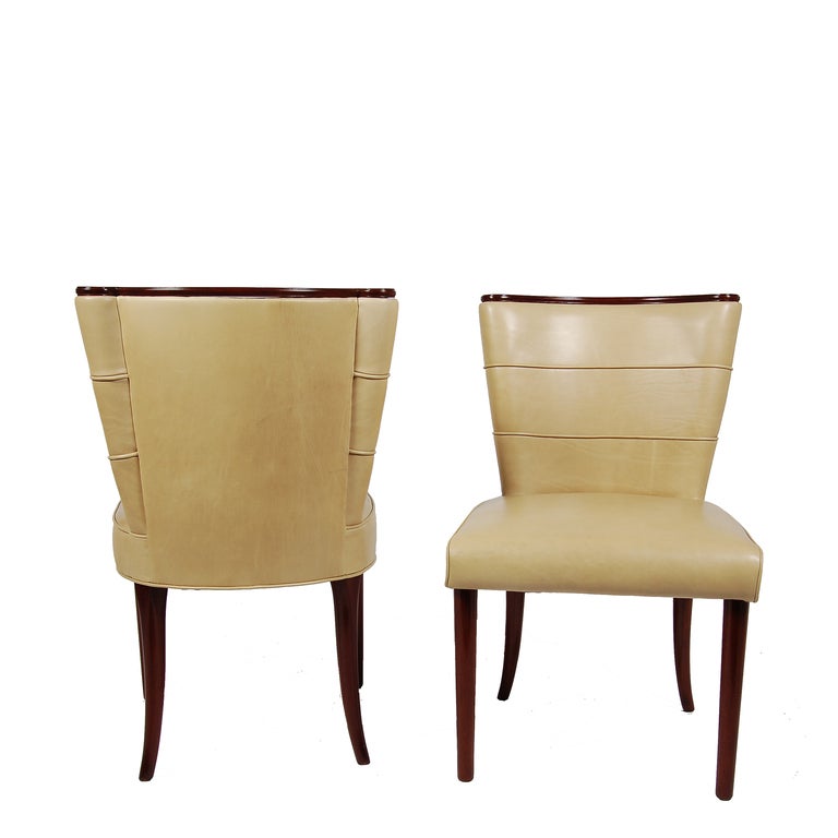 Art Deco Pair of Occasional Chairs