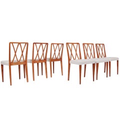 Set of Six Dining Chairs by Carl Malmsten
