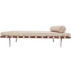 Antique Barcelona Daybed by Mies van der Rohe