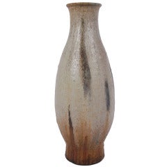 Monumental Stoneware Floor Vase by Patrick Nordstrom