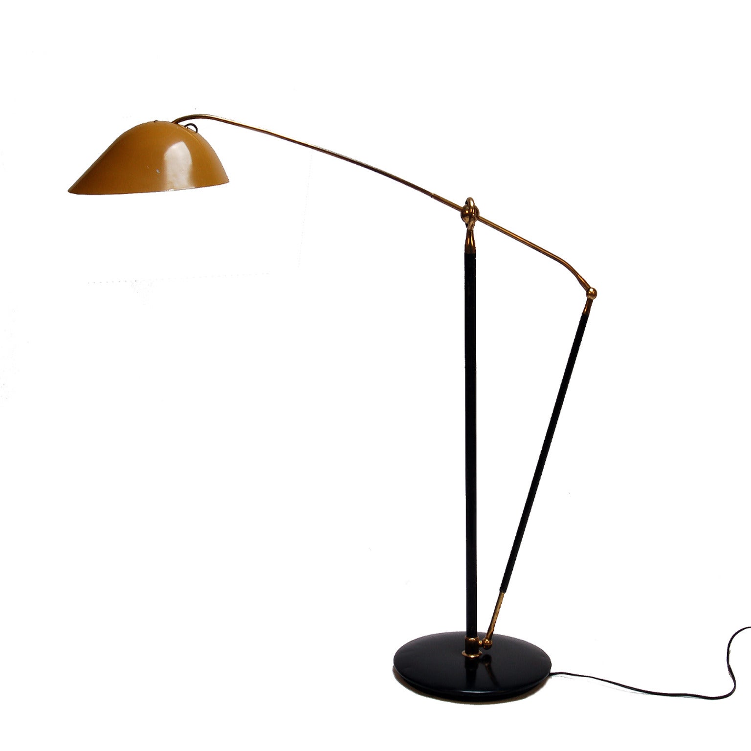 Adjustable Counterbalance Floor Lamp by Angelo Lelli