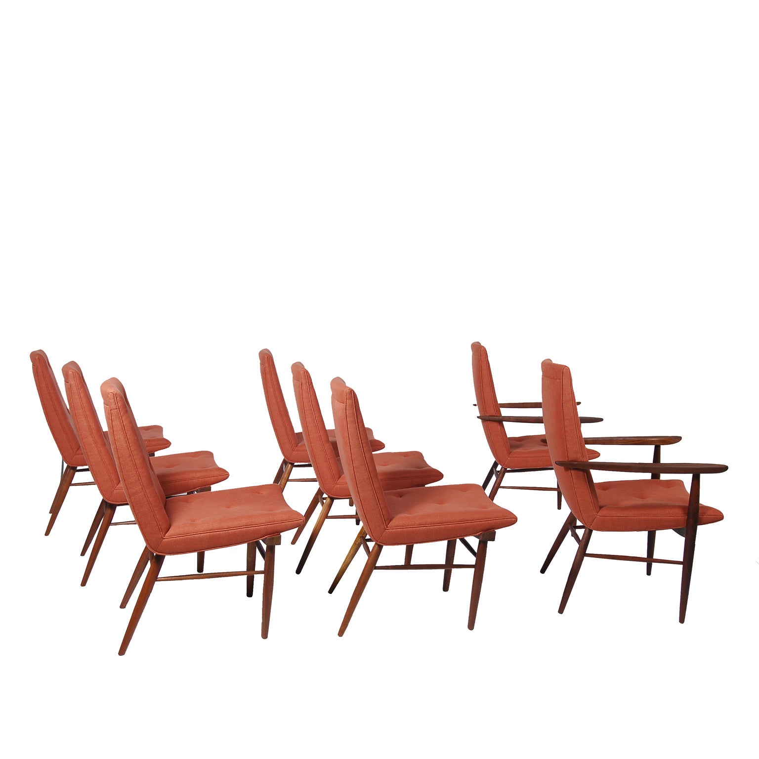 Set of Eight Origins Dining Chairs by George Nakashima