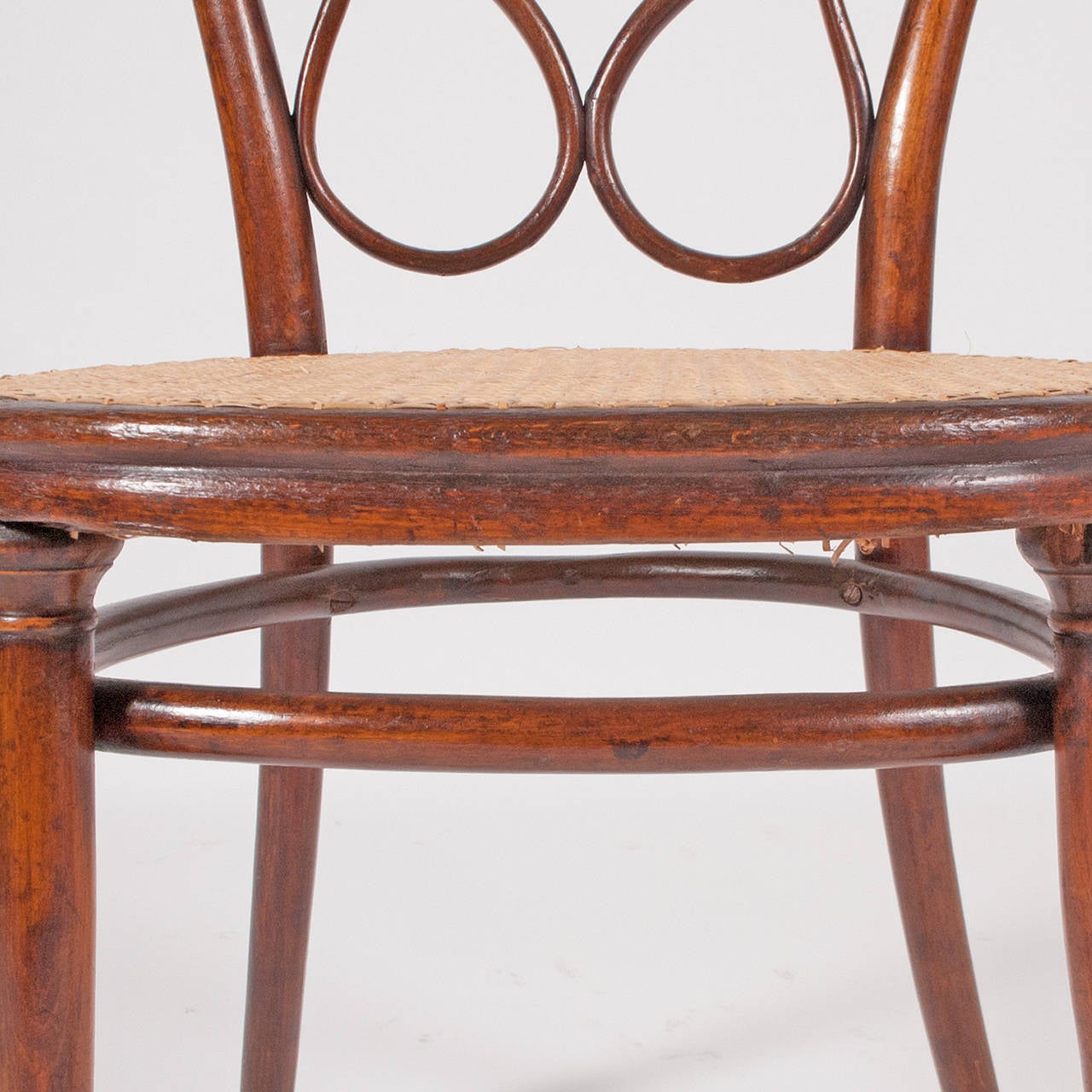 Post-Modern Set of Four Thonet #4 Cafe Daum Chairs