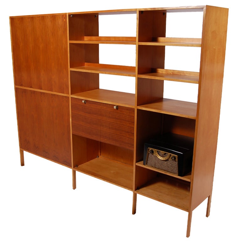 BSC Double Faced Room Divider by Nelson at 1stdibs