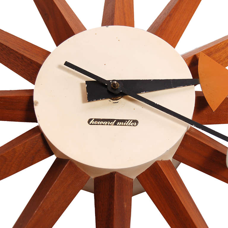 Mid-Century Modern Early Wall Clock by George Nelson