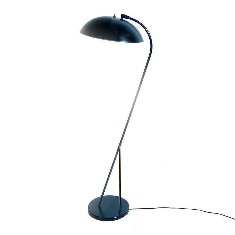 Mid-Century Modern Floor Lamp by Kurt Versen