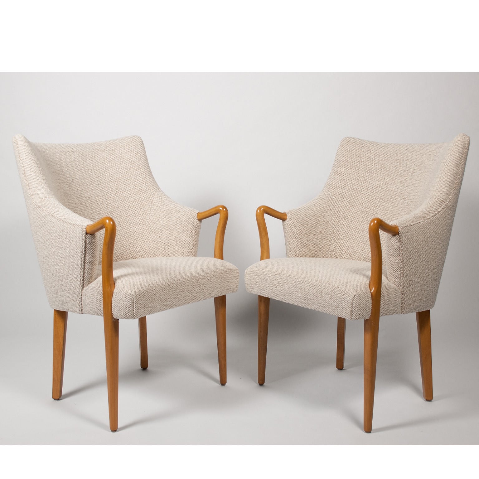 Pair of Custom Swedish Chairs