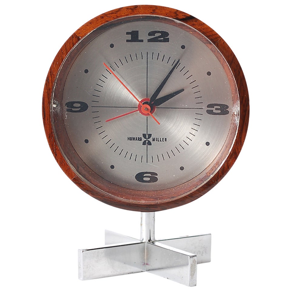 Table Clock by Arthur Umanoff for George Nelson and Associates