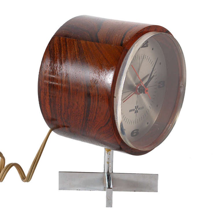 Mid-Century Modern Table Clock by Arthur Umanoff for George Nelson and Associates