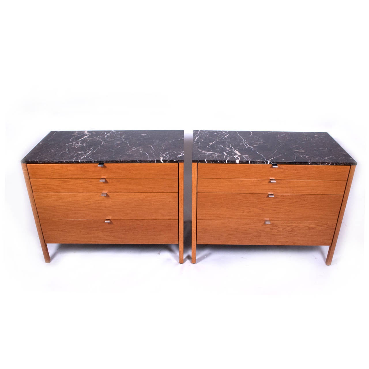 American Florence Knoll Pair of Chests of Drawers #324