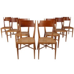 Set of Eight Dining Chairs by Paul McCobb