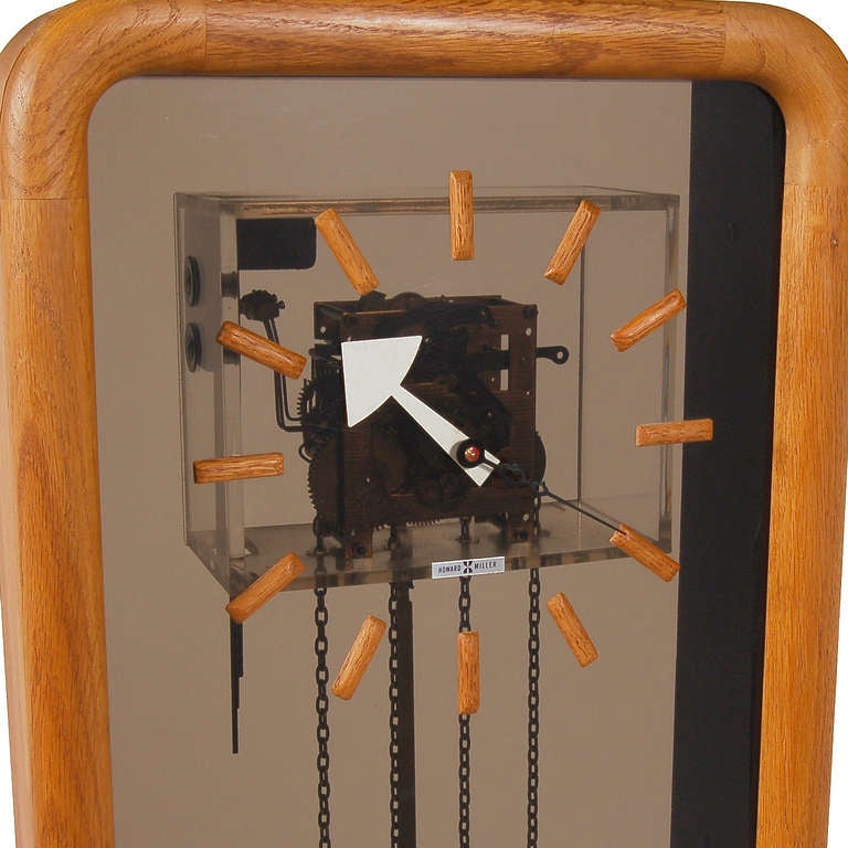 Mid-Century Modern Grandfather Clock by George Nelson for Howard Miller