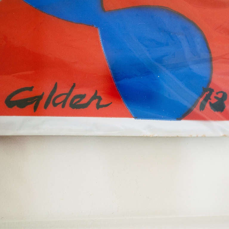 Alexander Calder Bag for Braniff Airlines In Good Condition In Hudson, NY