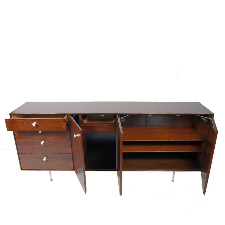 Mid-Century Modern Thin Edge Credenza by George Nelson