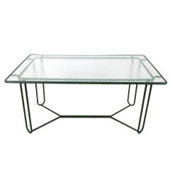 Outdoor Dining Table by Walter Lamb