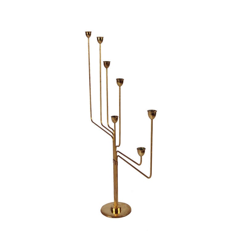 Scandinavian Modern Ursa Major Candelabra by Piet Hein