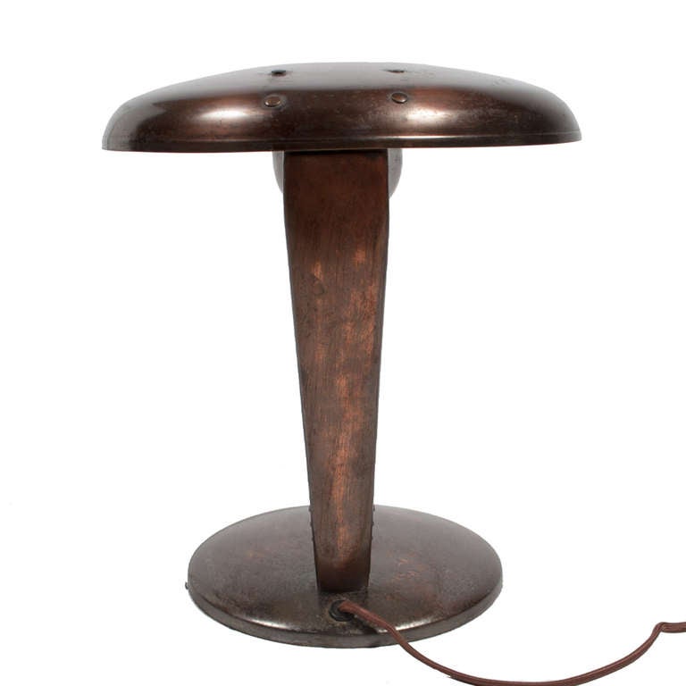 American Cobra Table Lamp Design by Reinecke and Masterson