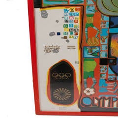 Friedensreich Hundertwasser 1972 Munich Olympic Poster