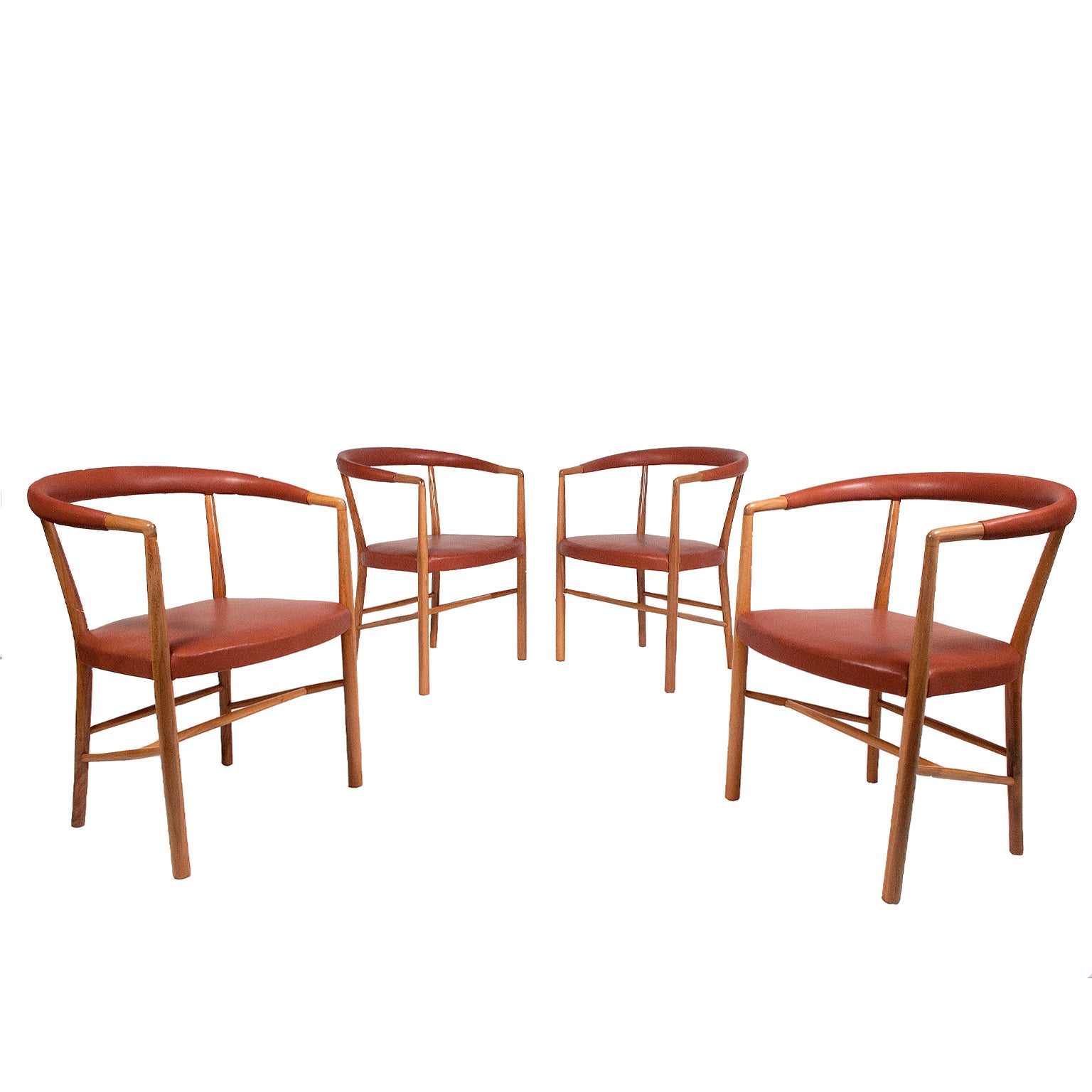 Jacob Kjaer Set of Four UN Chairs