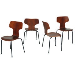Vintage Child's Grand Prix Chairs by Arne Jacobsen