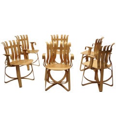 Hat Trick Armchairs by Frank Gehry