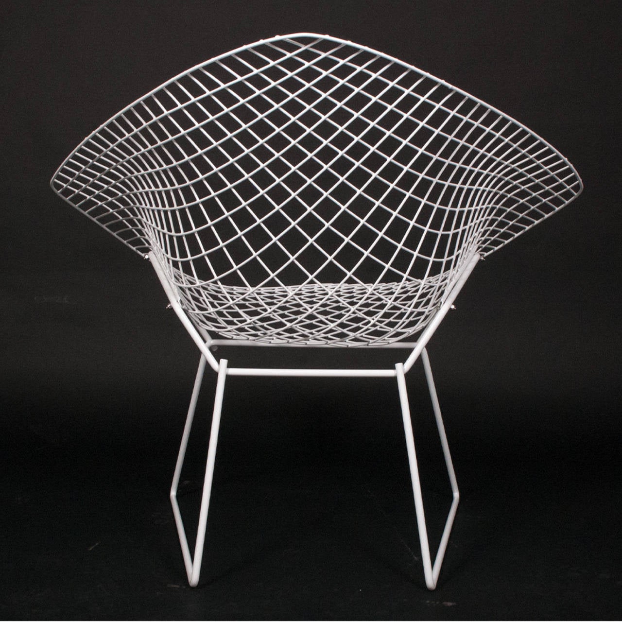 American Only Three  Little Diamond Chairs by Harry Bertoia for Knoll