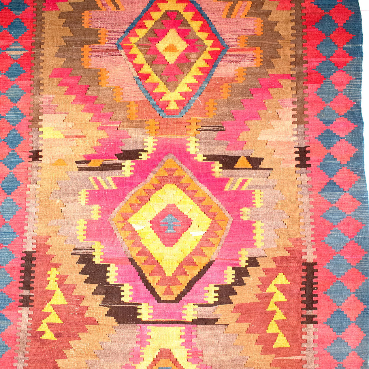 Early 20th Century Kilim Runner In Excellent Condition In Hudson, NY